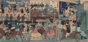 Ausländer auf Tour in Yokohama