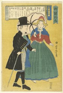 Holländer von Utagawa Yoshitora
