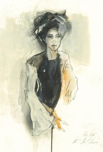 Elegantes Frauenporträt