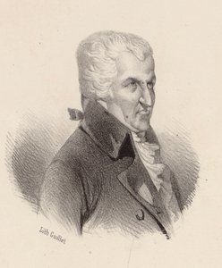 Porträt des Komponisten Pierre-Alexandre Monsigny 1729-1817 von V. Guillet