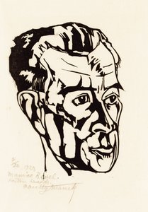 Porträt des Komponisten Maurice Ravel