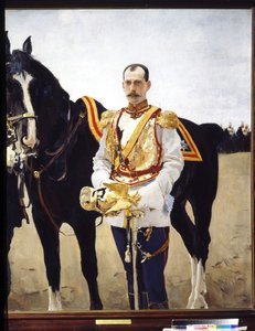 Porträt des Großfürsten Pawel Alexandrowitsch von Russland von Valentin Aleksandrovich Serov