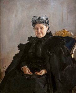 Porträt von Maria Fedorovna Morozova