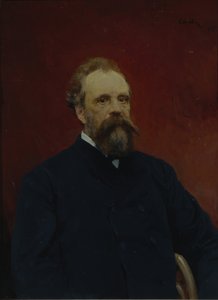 Porträt von Sergei Mikhailovich Tretyakov
