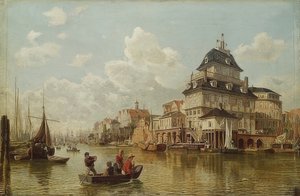 Das Baumhaus am Hamburger Hafen