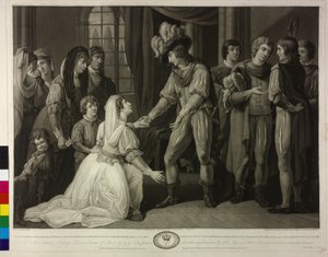 König von England Lady Elizabeth Grey und Eduard IV