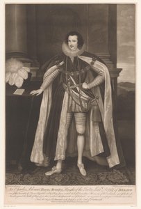 Porträt von Charles Blount von Valentine Green