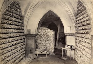 Krypta, St. Leonards Kirche, Hythe, Kent, ca. 1900
