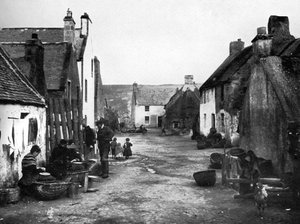 Im Fischerdorf, Cromarty, Schottland, 1924-1926