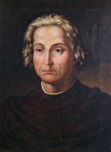 Porträt von Christoph Kolumbus von Valeriano Domínguez Bécquer