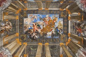 Der Sonnenwagen, Decke der Halle der Zeit Carro von Valerio Castello