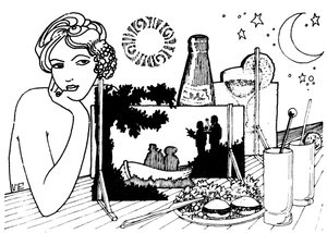 Die Freuden von Sommeressen und -trinken. Hinter den Kulissen von Valerio Eletti