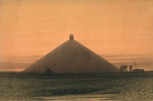 Löwe von Waterloo, Mitte des 19. Jahrhunderts von Vanderhecht