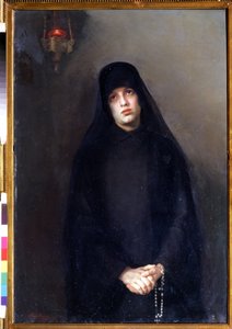 Eine Nonne