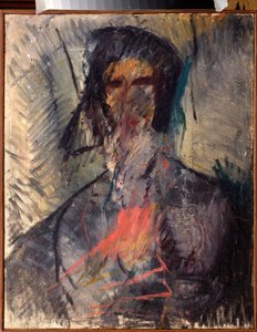 Porträt des Dichters Wladimir Majakowski