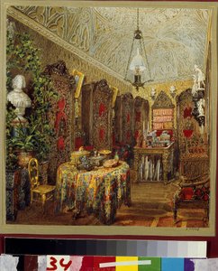 Das Arbeitszimmer im Jussupow-Palast in Sankt Petersburg