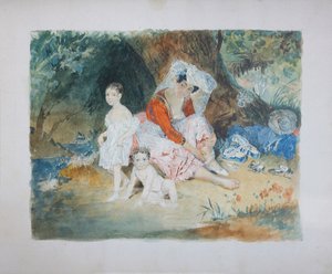 Porträt von Graf Peter Dominikus Ludwig und Gräfin Maria zu Sayn-Wittgenstein