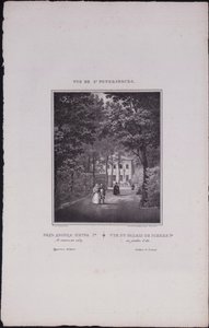 Ansichten von Sankt Petersburg. Der Sommerpalast von Peter dem Großen, 1833