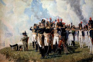 Napoleon Bonaparte auf den Höhen von Borodino, 1897