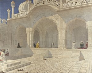 Perlenmoschee in Delhi
