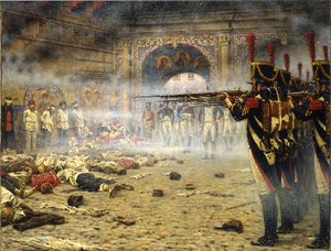 Die Franzosen in Moskau, 1897-1898 von Vasili Vasilievich Vereshchagin