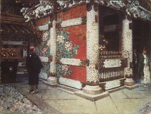 Der Shinto-Schrein in Nikko, 1903