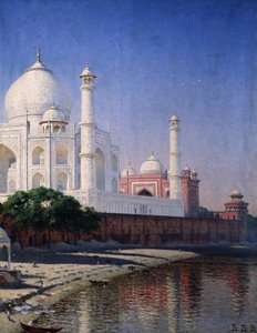 Das Taj Mahal in Agra
