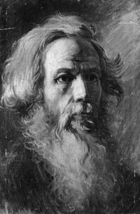 Kopf eines Mannes, möglicherweise ca. 1870-1882