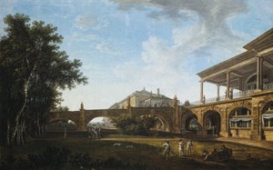 Rampe der Cameron-Galerie im Park von Zarskoje Selo, 1794