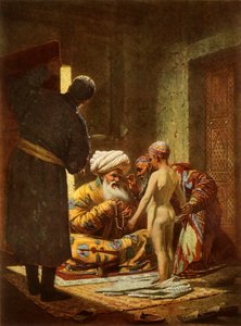 Der Verkauf eines jungen Leibeigenen, 1872