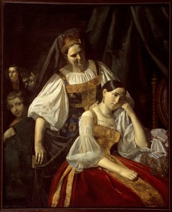 Die Reisevorbereitungen - Gemälde von Wassili Feklistow (1848) von Vassili Feklistov