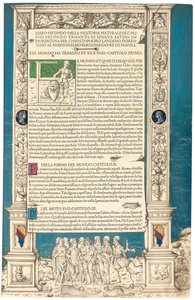 "Historia Naturalis" von Plinius dem Älteren, 1476 von Venetian School