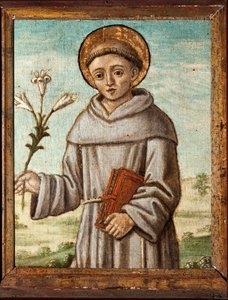 Der heilige Antonius von Padua von Venetian School