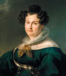 Porträt von Maria Cristina Ferdinand von Bourbon