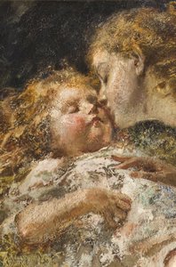 Der Musikerengel (Detail) von Vicenzo Irolli