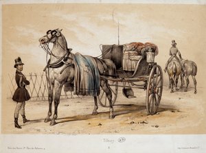 Tilbury - Lithographie von Adam, ca. 1840