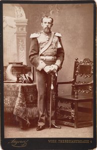 Rudolf, Kronprinz von Österreich 1858-1889, ca. 1885