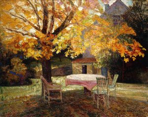 Die Terrasse, Herbst