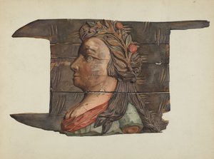 Holzschnitzerei, ca. 1938