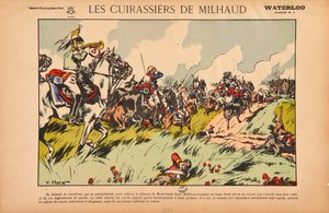 Milhauds Kürassiere, Waterloo