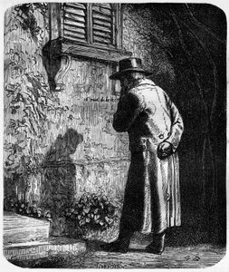 Jean Valjean, Illustration des Romans "Les Miserables" von Victor Hugo (4. Teil: L