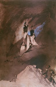 Erinnerung an ein Schloss in den Vogesen, 1857 von Victor Hugo
