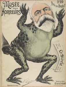 Musée des Horreurs Galerie der Schrecken: Yves Guyot, 1899 von Victor Lenepveu