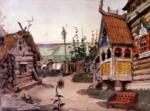Nina Slobodka Berendeevka von Viktor Mikhaylovich Vasnetsov (1848 – 1926)