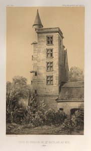 Tour Du Prieuré De St. Nicolas-Au-Bois Aisne (Pl. 44)