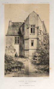 ...Pl. 47, Manoir De Sousmont Calvados, 1860