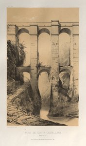 Pont De Civita-Castellana, 1860 von Victor Petit