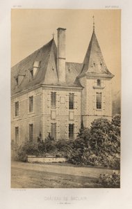 Château De Baclair Seine inférieure, 1860