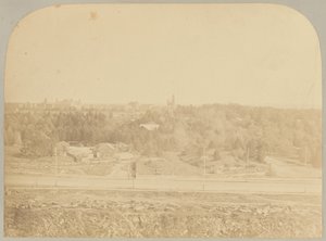 Pl. XVIII. Central Park vom Museum aus gesehen von Victor Prevost, Gaston L. Feuardent and Co., New York
