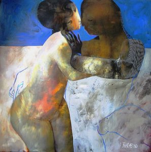 Liebevolle Umarmung von Victor Tkachenko